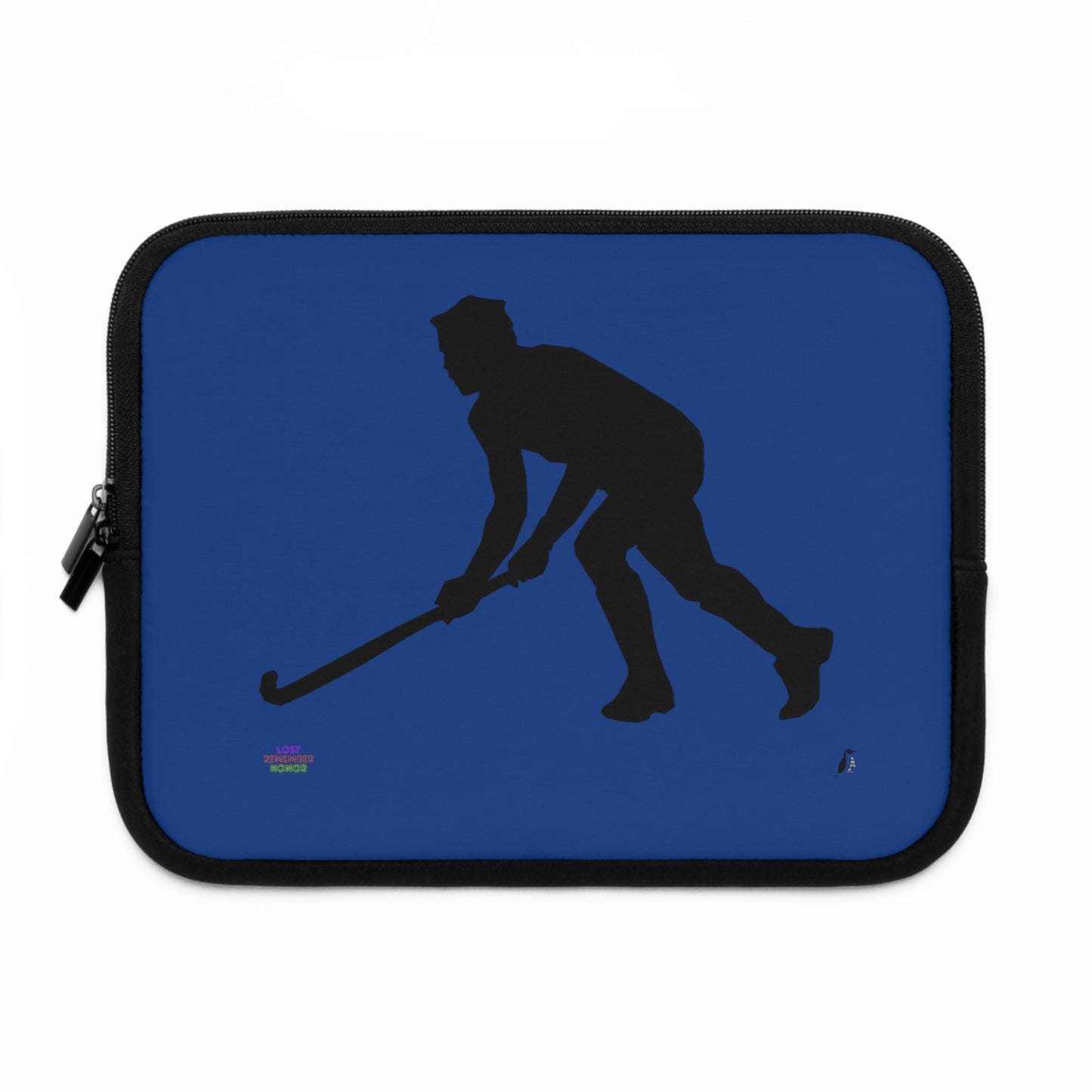 Laptop Sleeve: Hockey Dark Blue