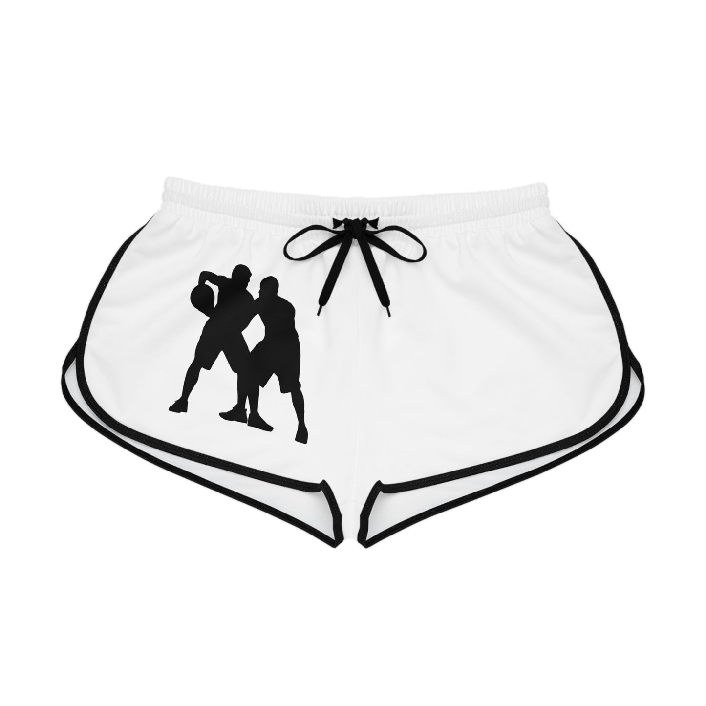 Women's Relaxed Shorts: Basketball White