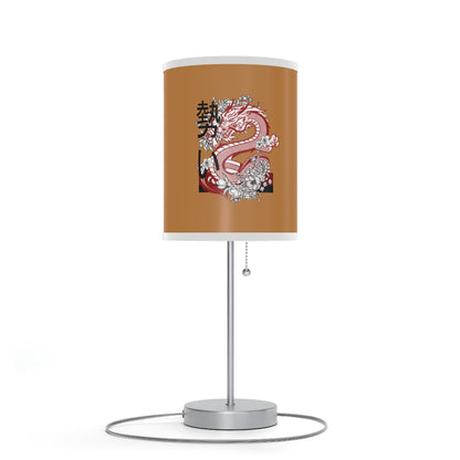 Lamp on a Stand, US|CA plug: Dragons Lite Brown