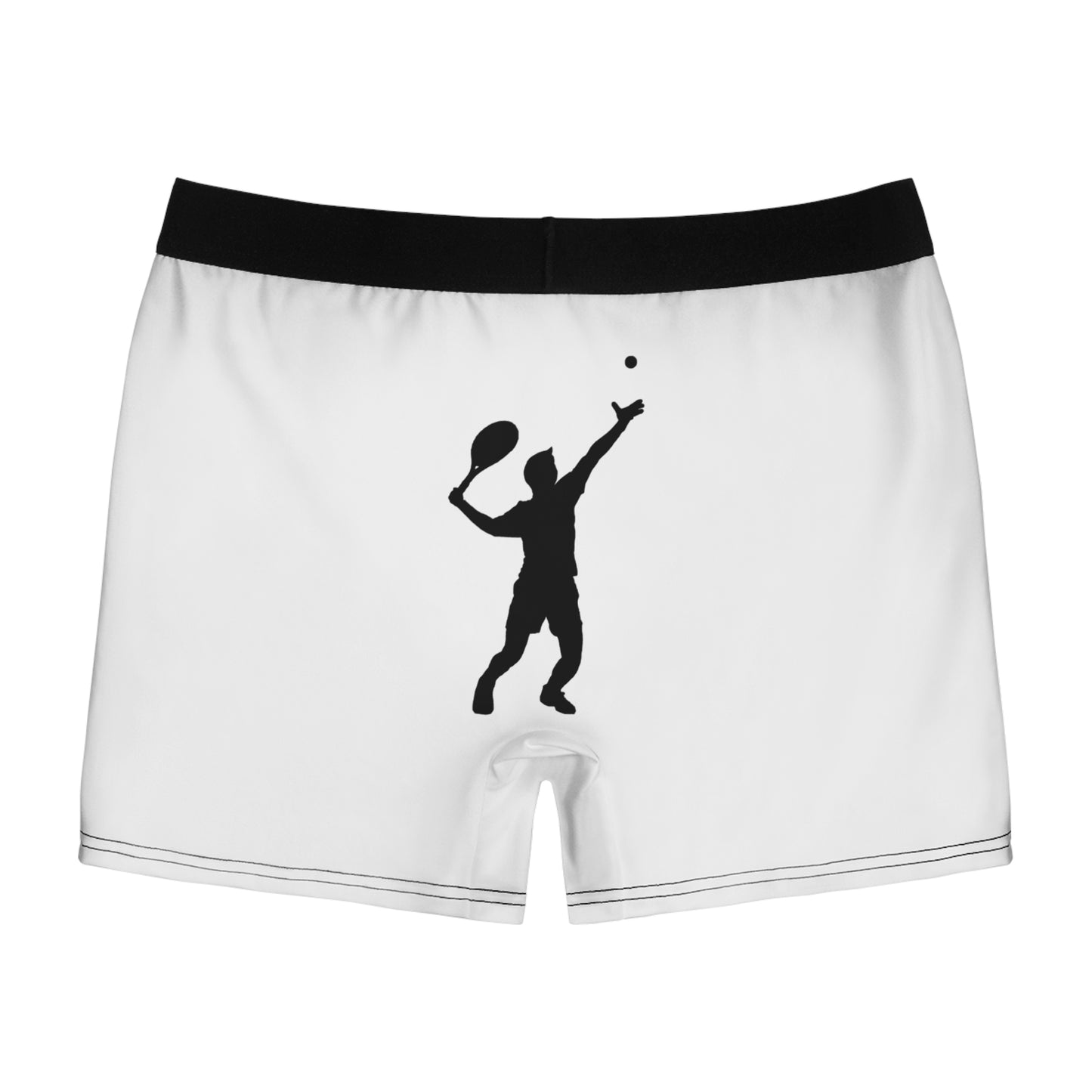 Men's Boxer Briefs: Tennis White