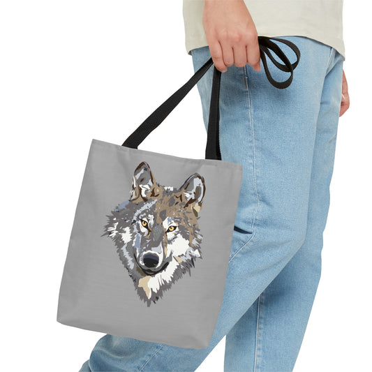 Tote Bag: Wolves Lite Grey
