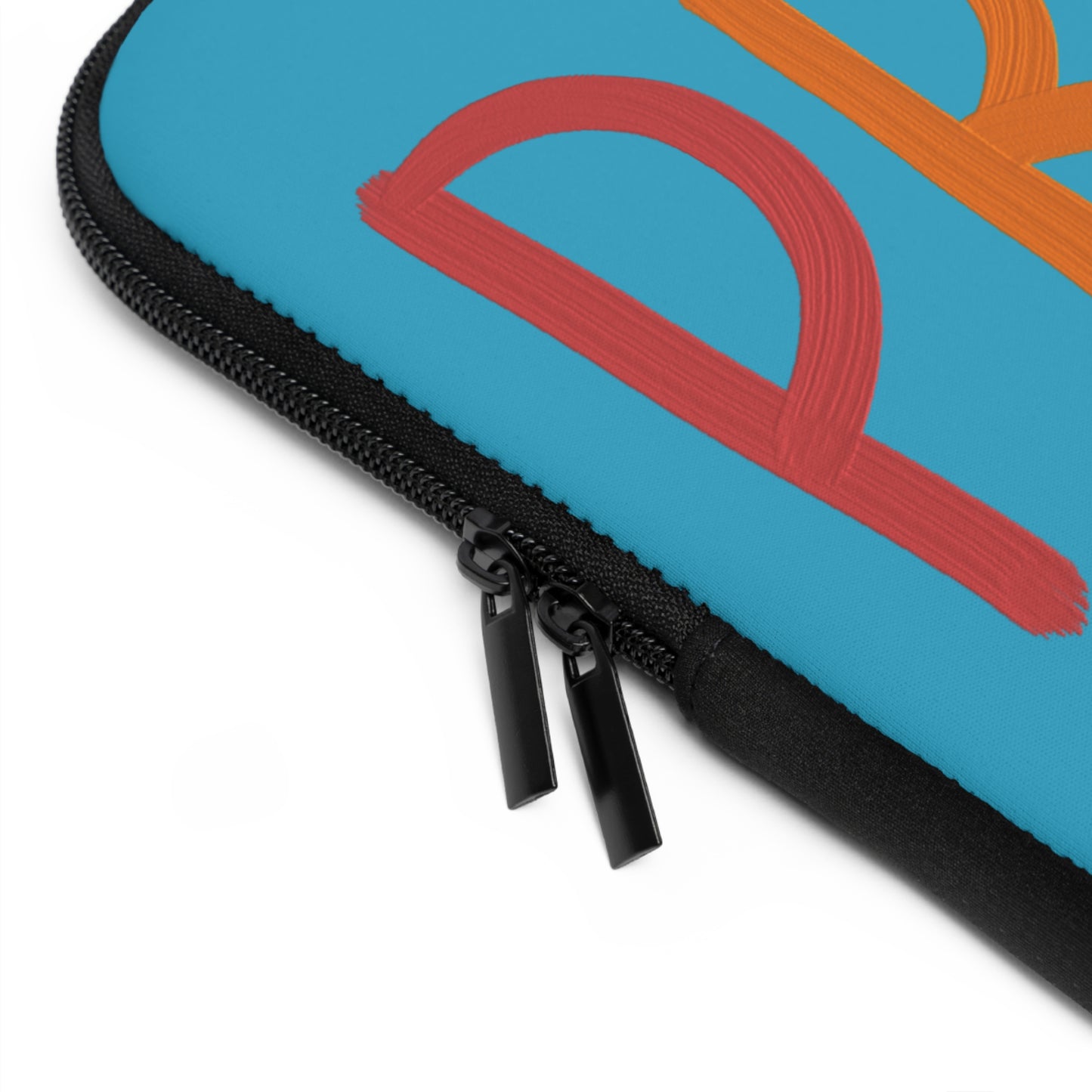 Laptop Sleeve: LGBTQ Pride Turquoise