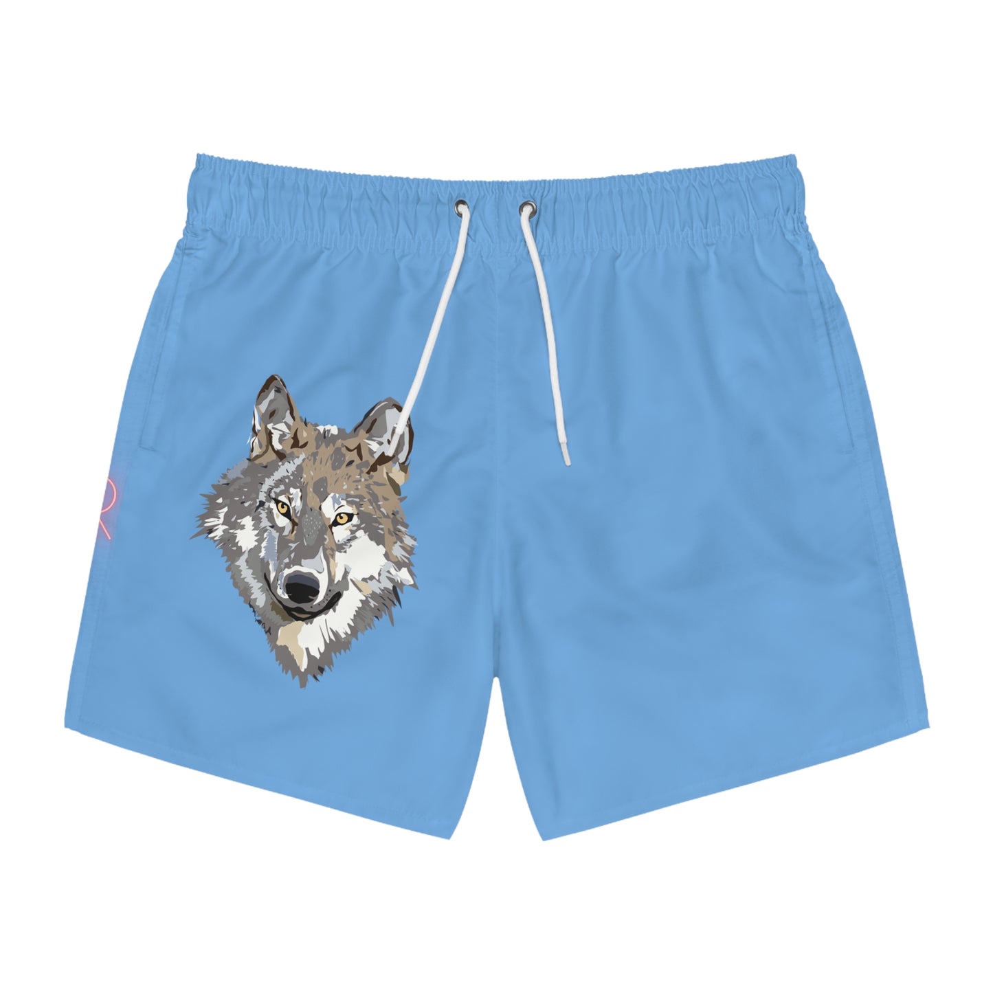 Swim Trunks: Wolves Lite Blue