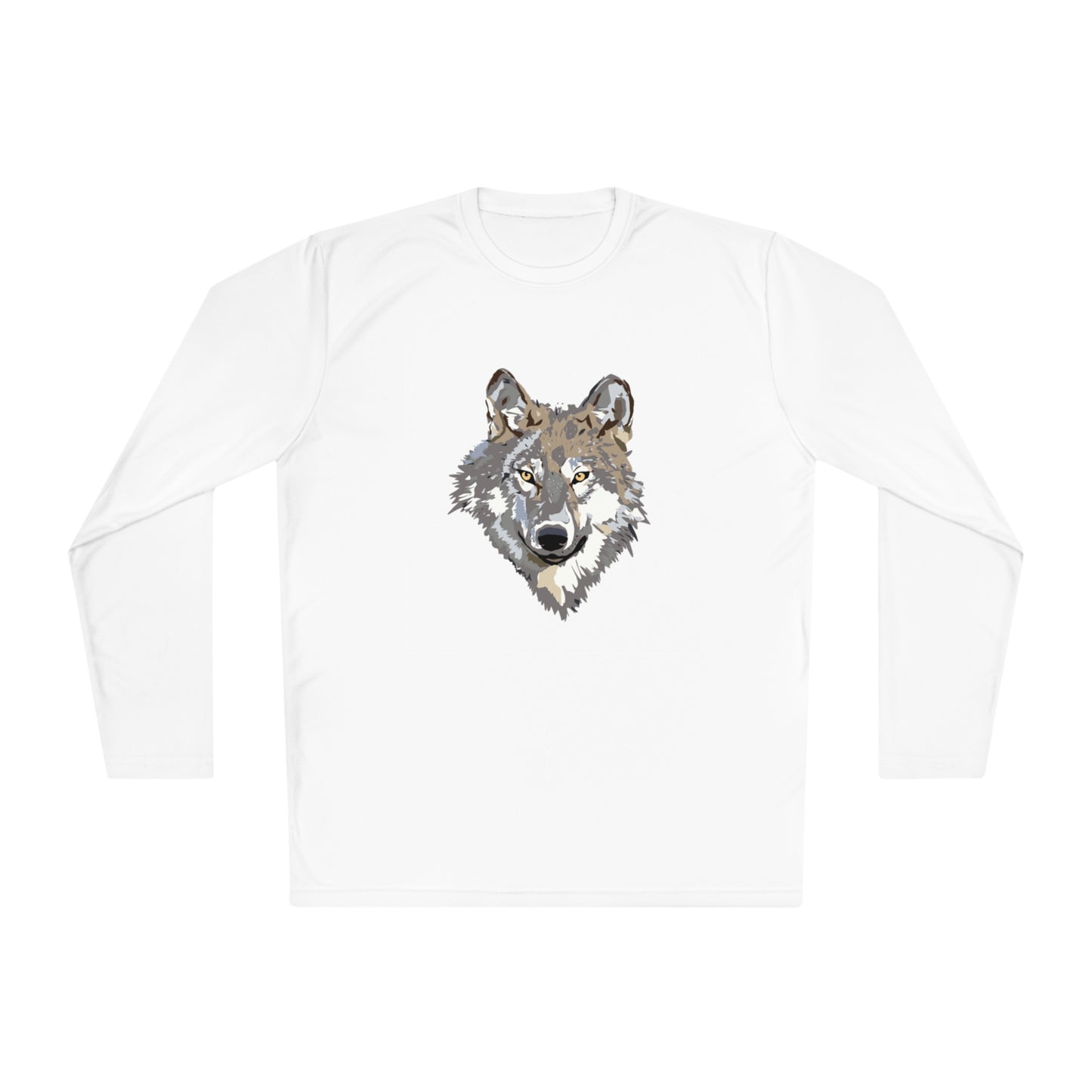 Lightweight Long Sleeve Tee: Wolves #1