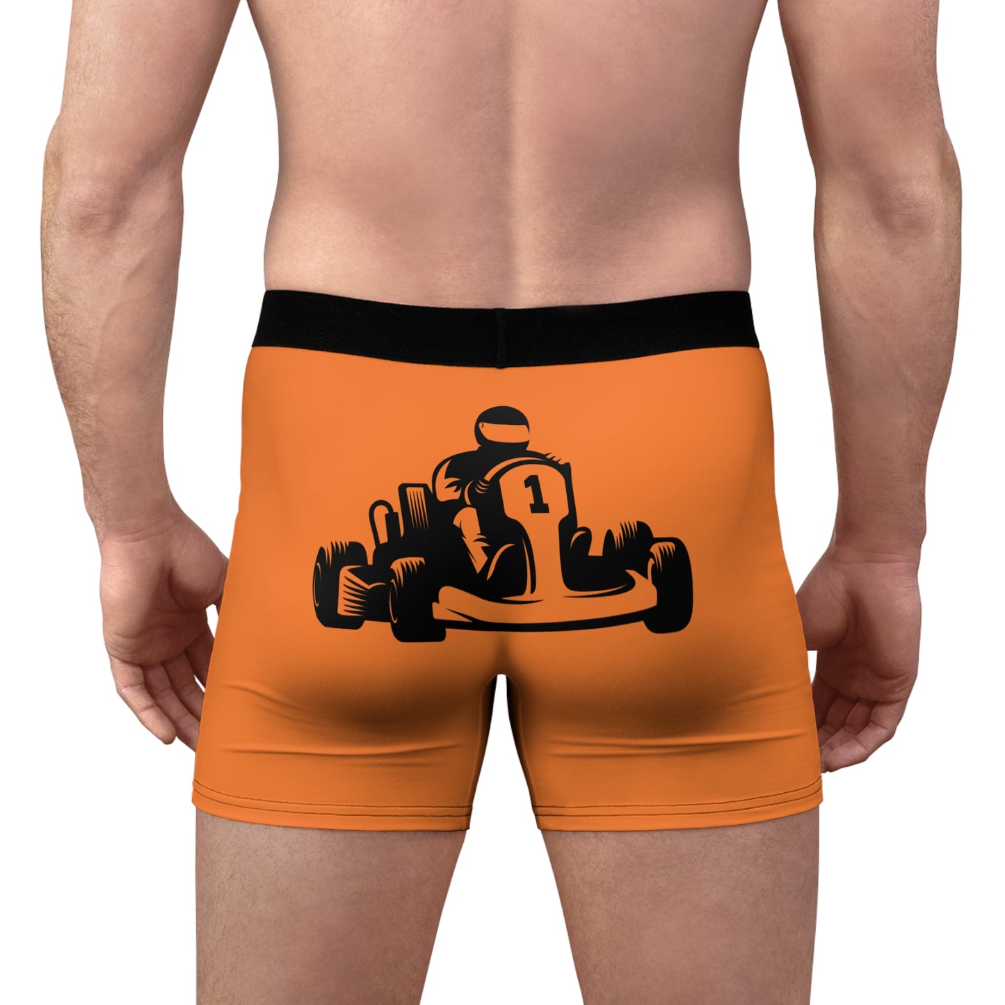 Men's Boxer Briefs: Racing Crusta