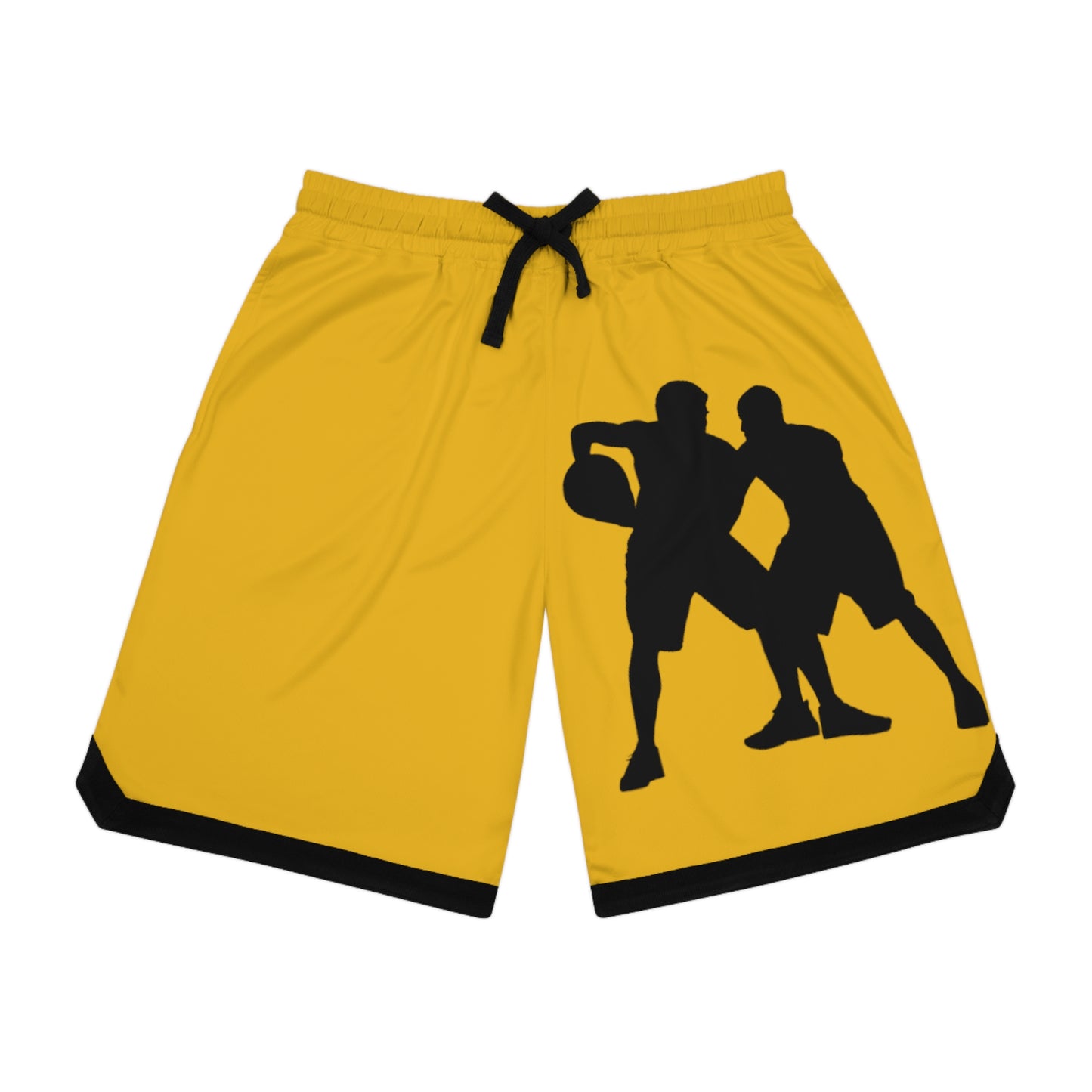 Basketball Rib Shorts: Basketball Yellow