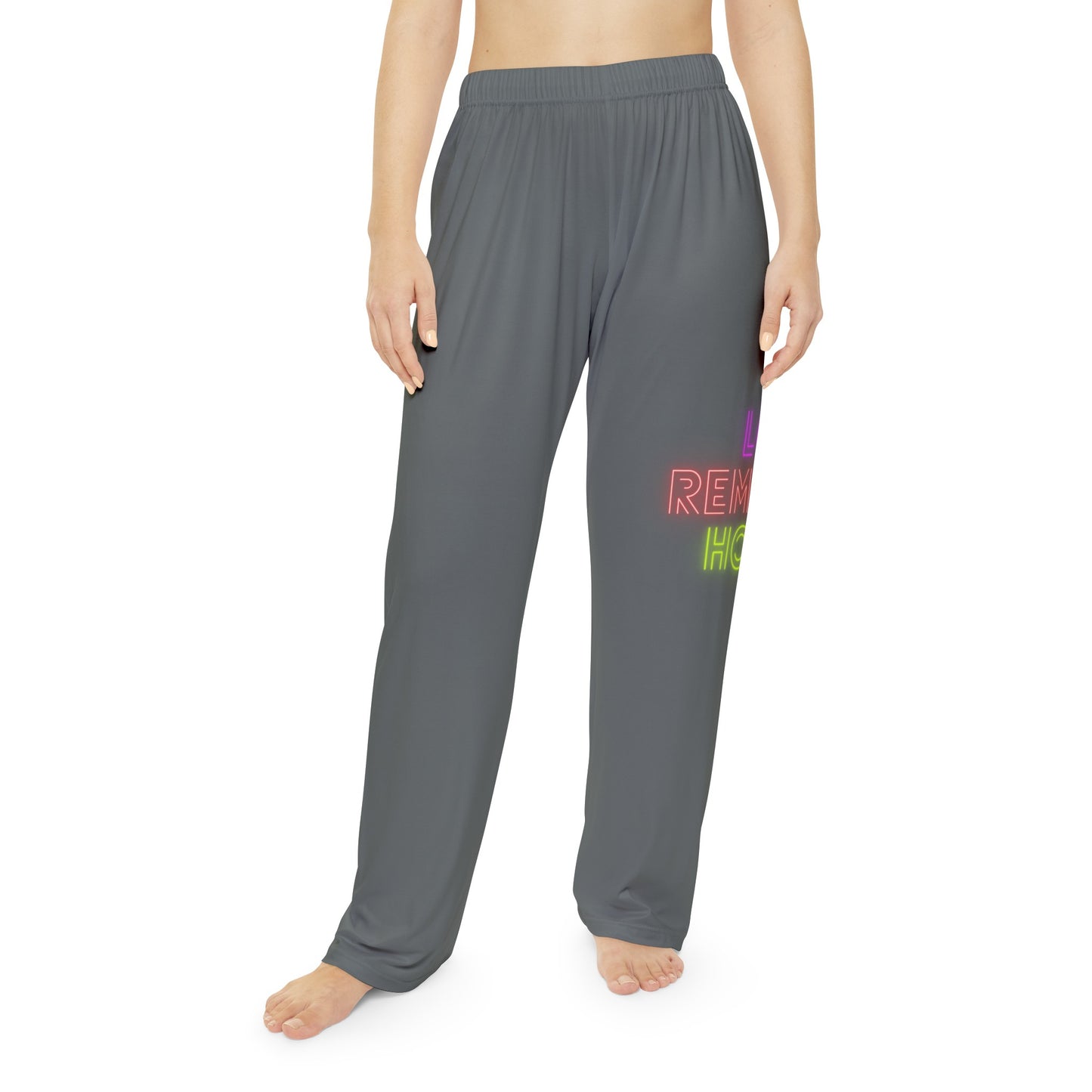 Women's Pajama Pants: Lost Remember Honor Dark Grey