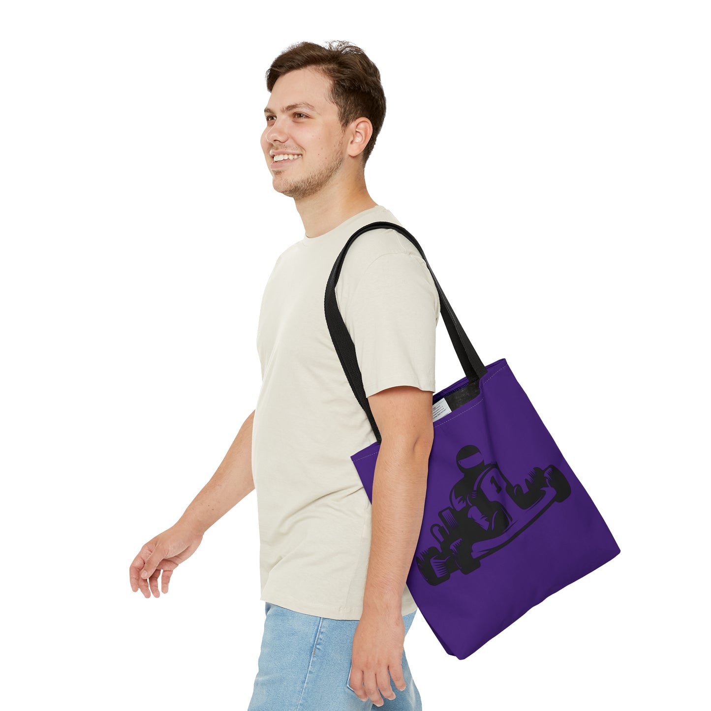 Tote Bag: Racing Purple