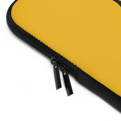 Laptop Sleeve: Soccer Yellow