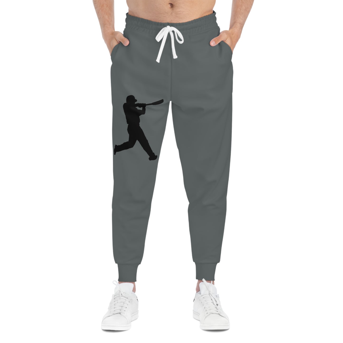 Athletic Joggers: Baseball Dark Grey