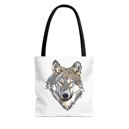 Tote Bag: Wolves White