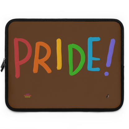 Laptop Sleeve: LGBTQ Pride Brown