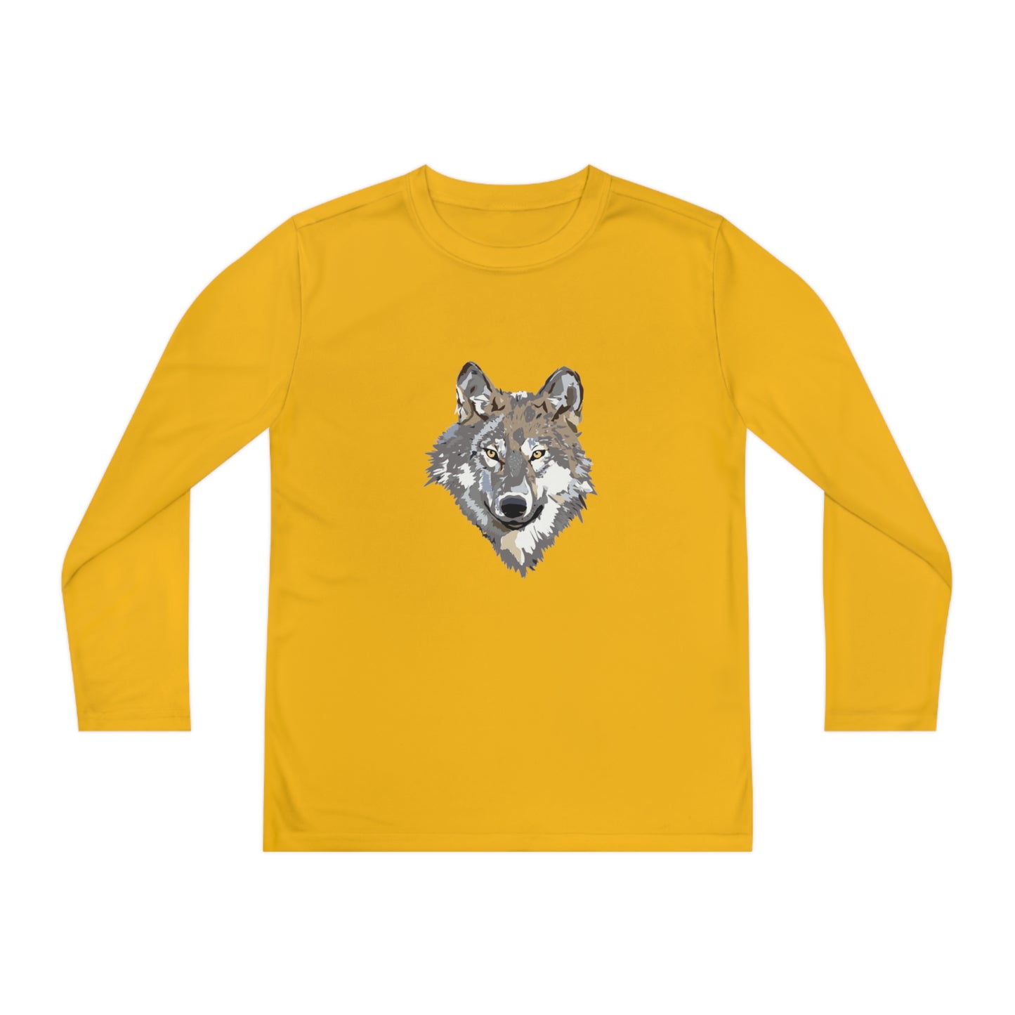 Youth Long Sleeve Competitor Tee: Wolves