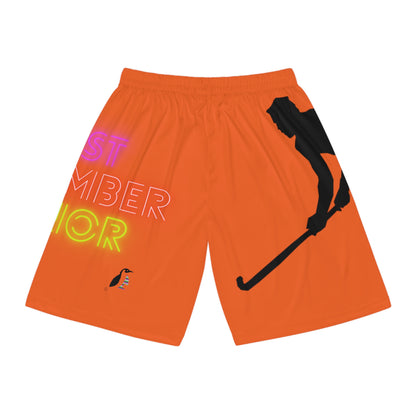 Basketball Shorts: Hockey Orange