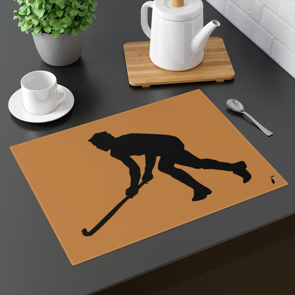 Placemat, 1pc: Hockey Lite Brown