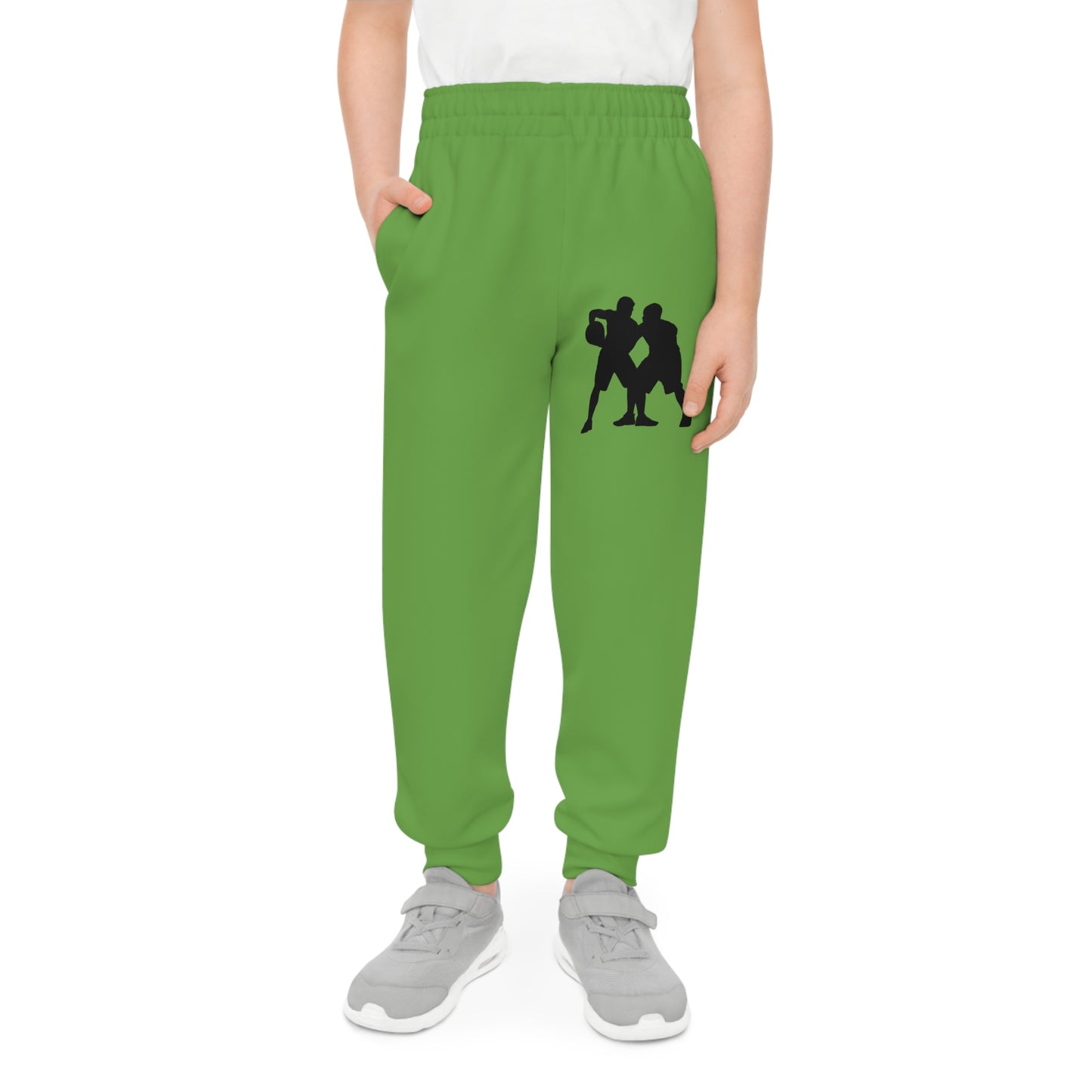 Youth Joggers: Basketball Green