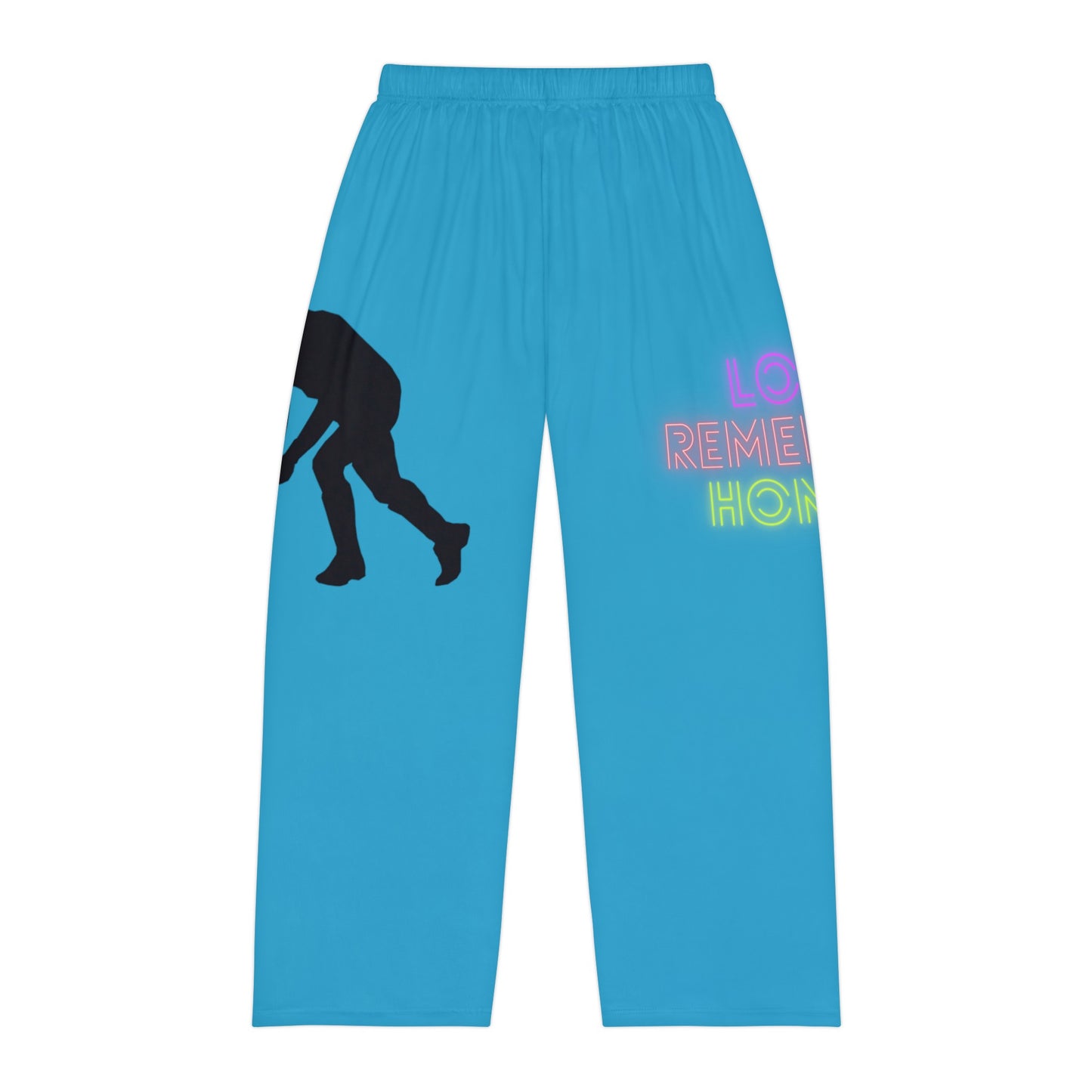 Panlalaking Pajama Pantalon: Hockey Turquoise