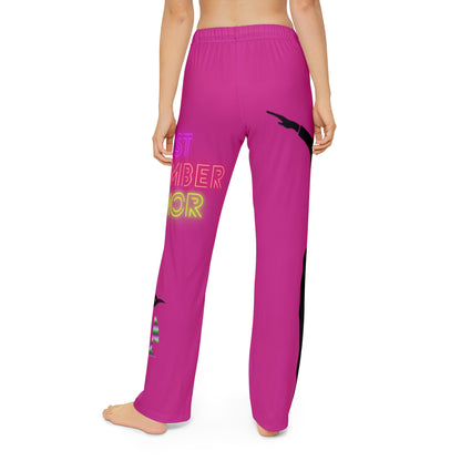 Kids Pajama Pants: Dance Pink