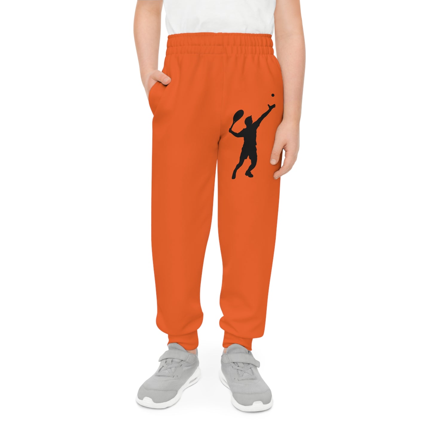 Youth Joggers: Tennis Orange