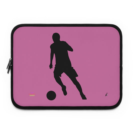 Laptop Sleeve: Soccer Lite Pink