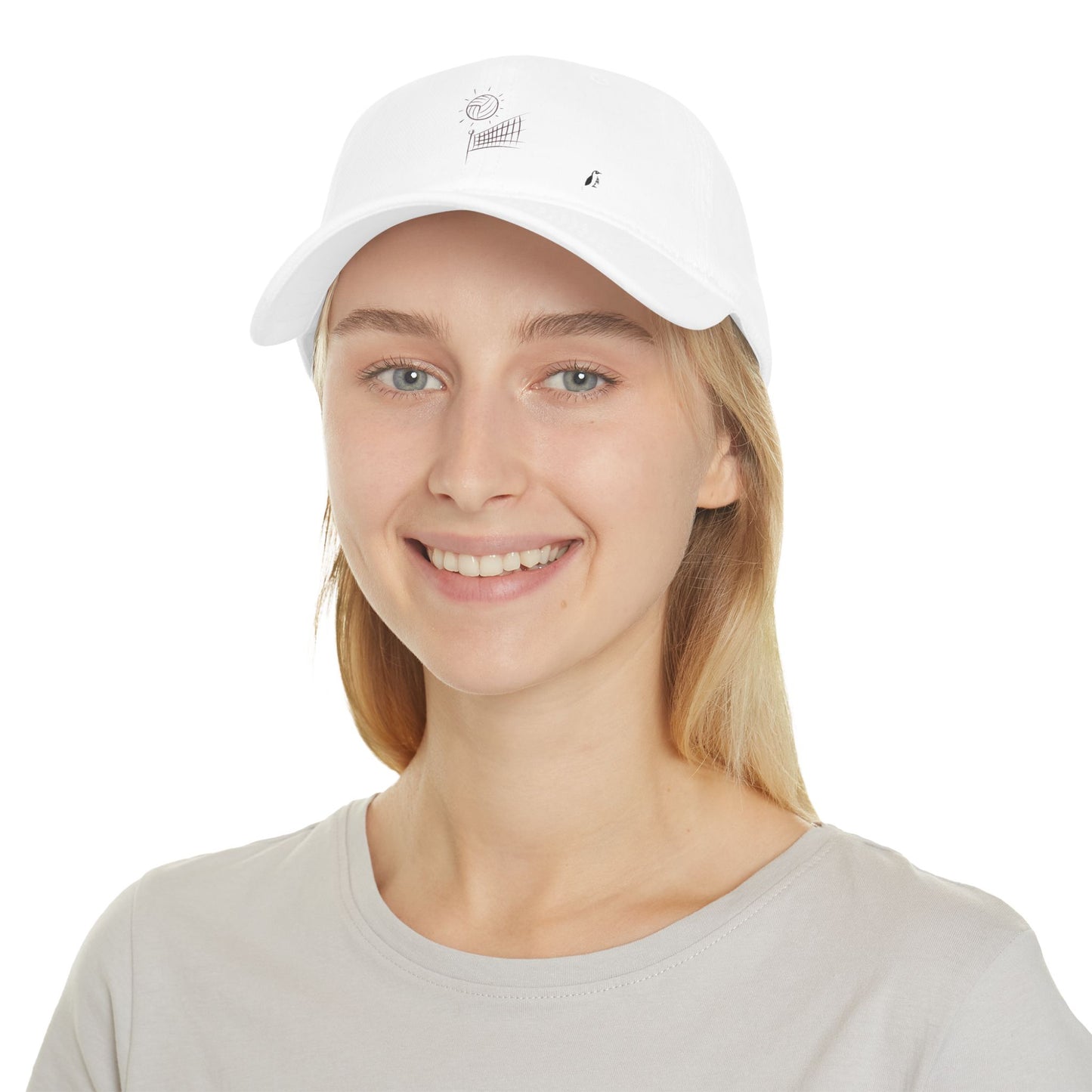 Low Profile Baseball Cap: Volleyball