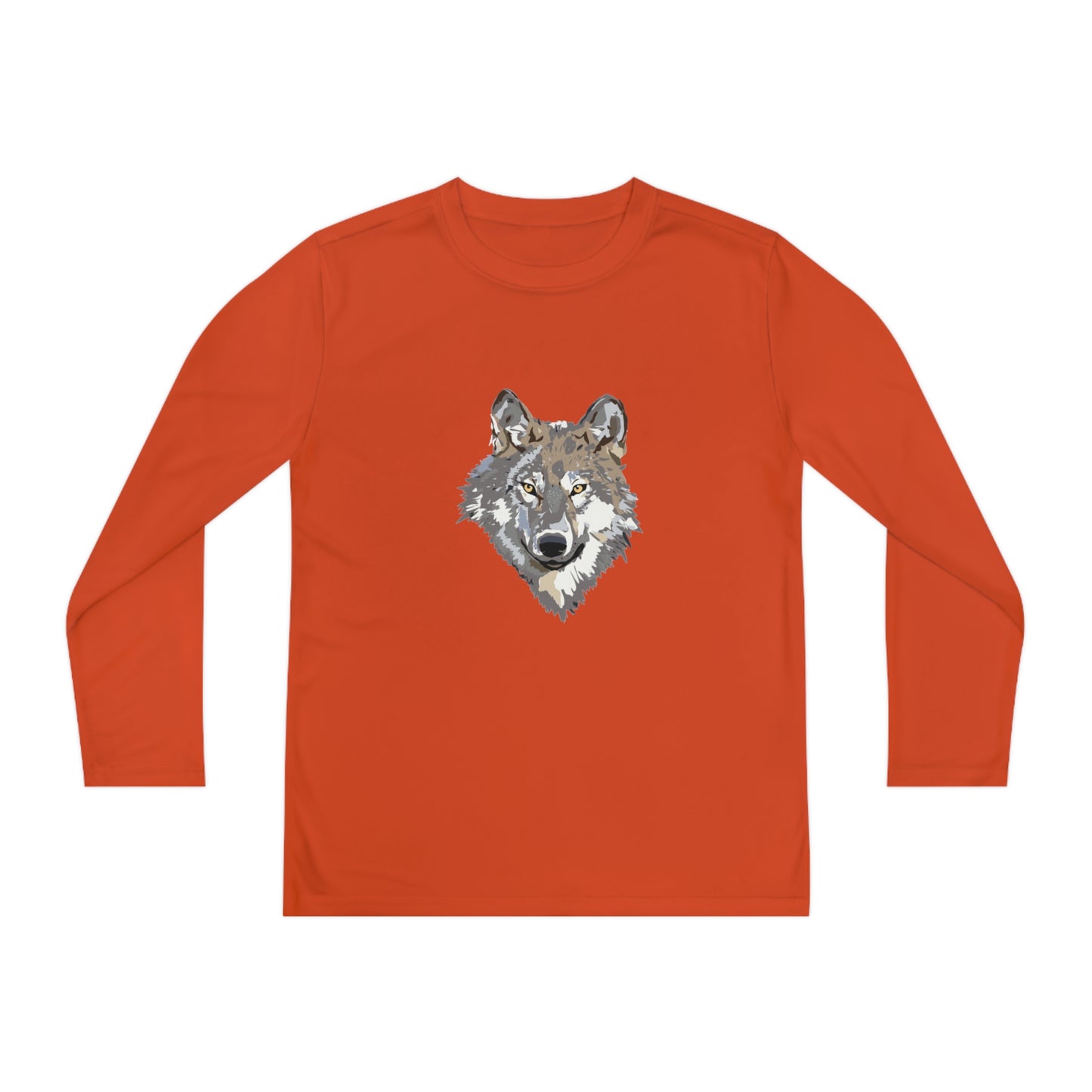 Youth Long Sleeve Competitor Tee: Wolves