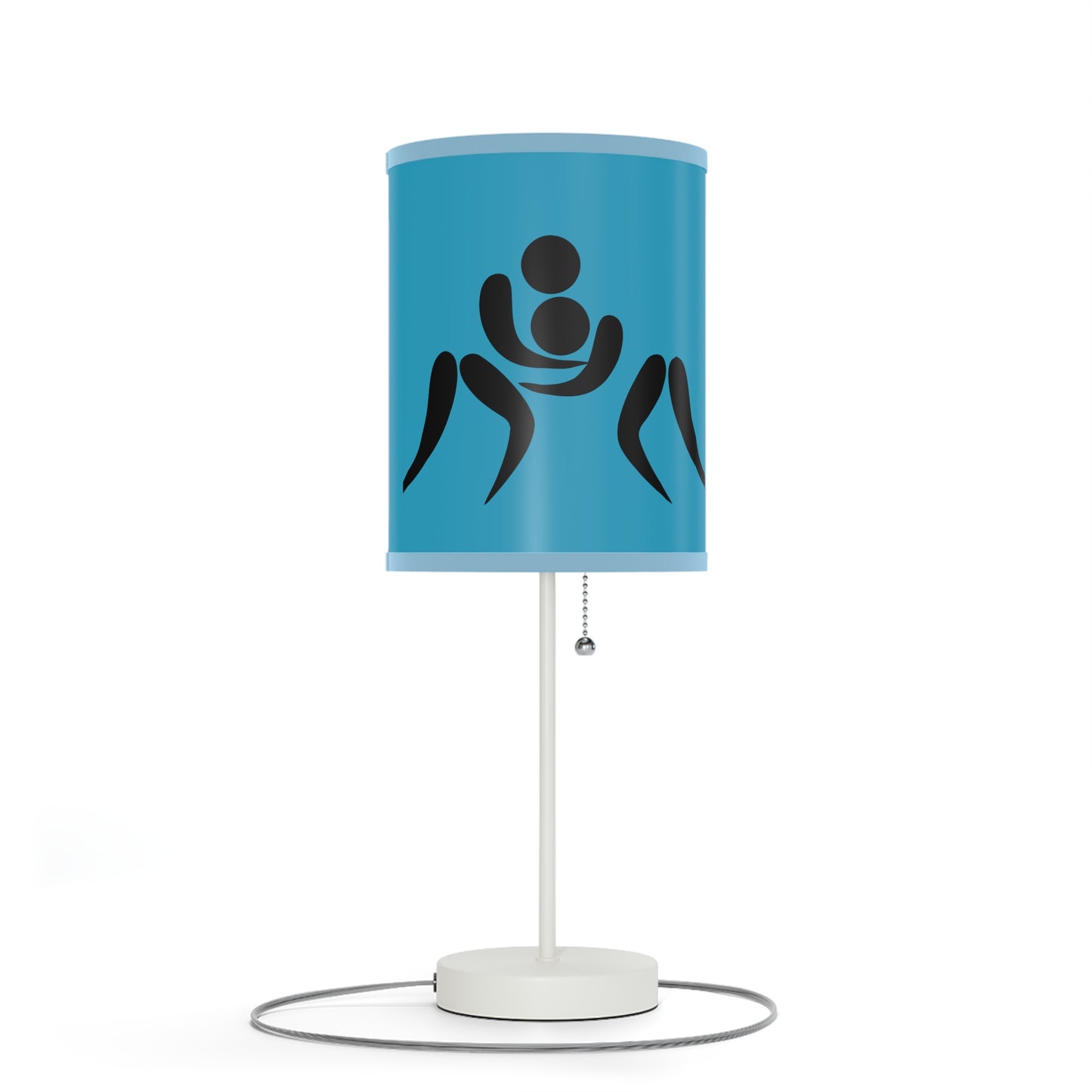 Lamp on a Stand, US|CA plug: Wrestling Turquoise 