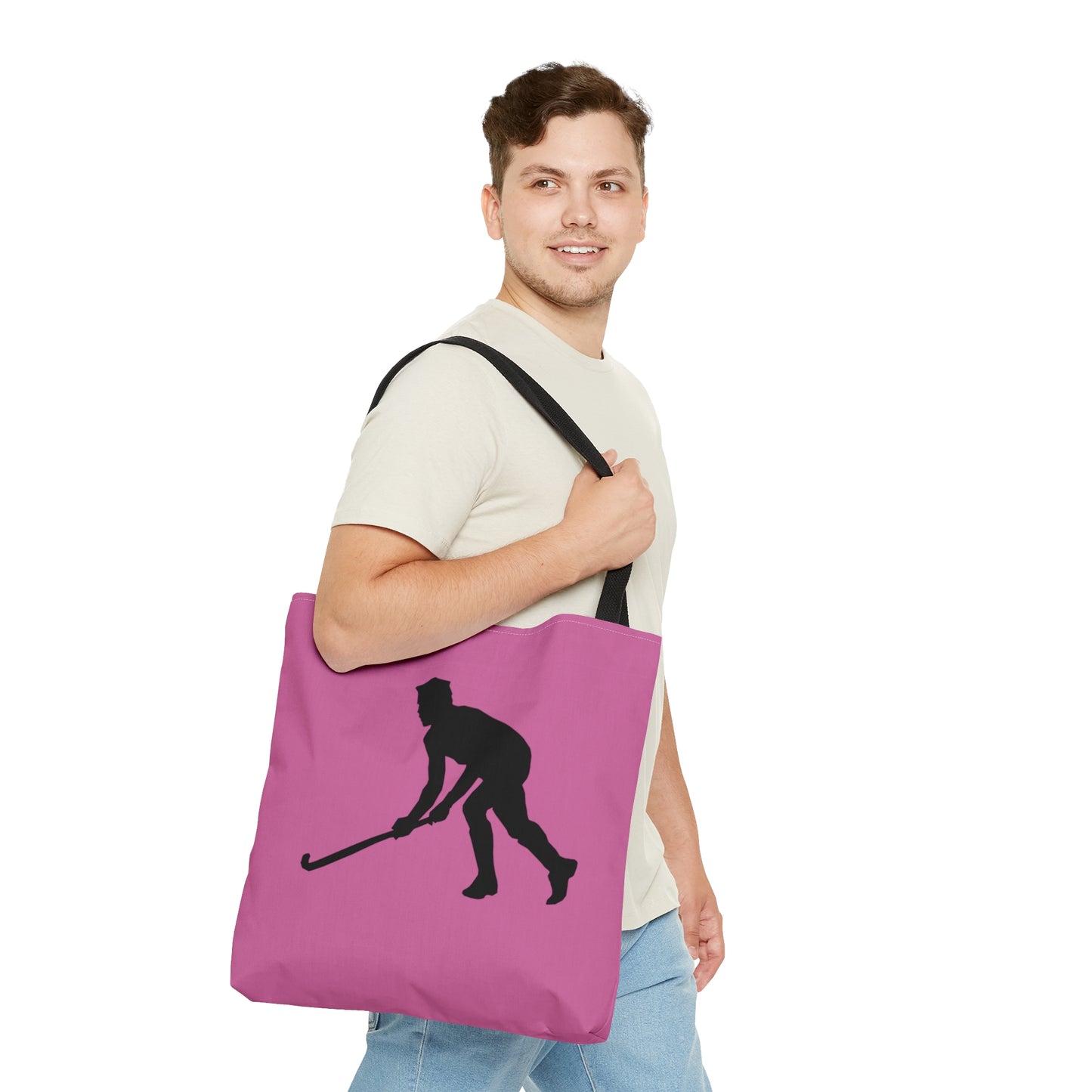 Tote Bag: Hockey Lite Pink