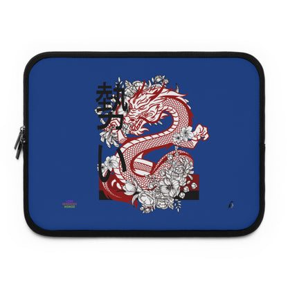 Laptop Sleeve: Dragons Dark Blue