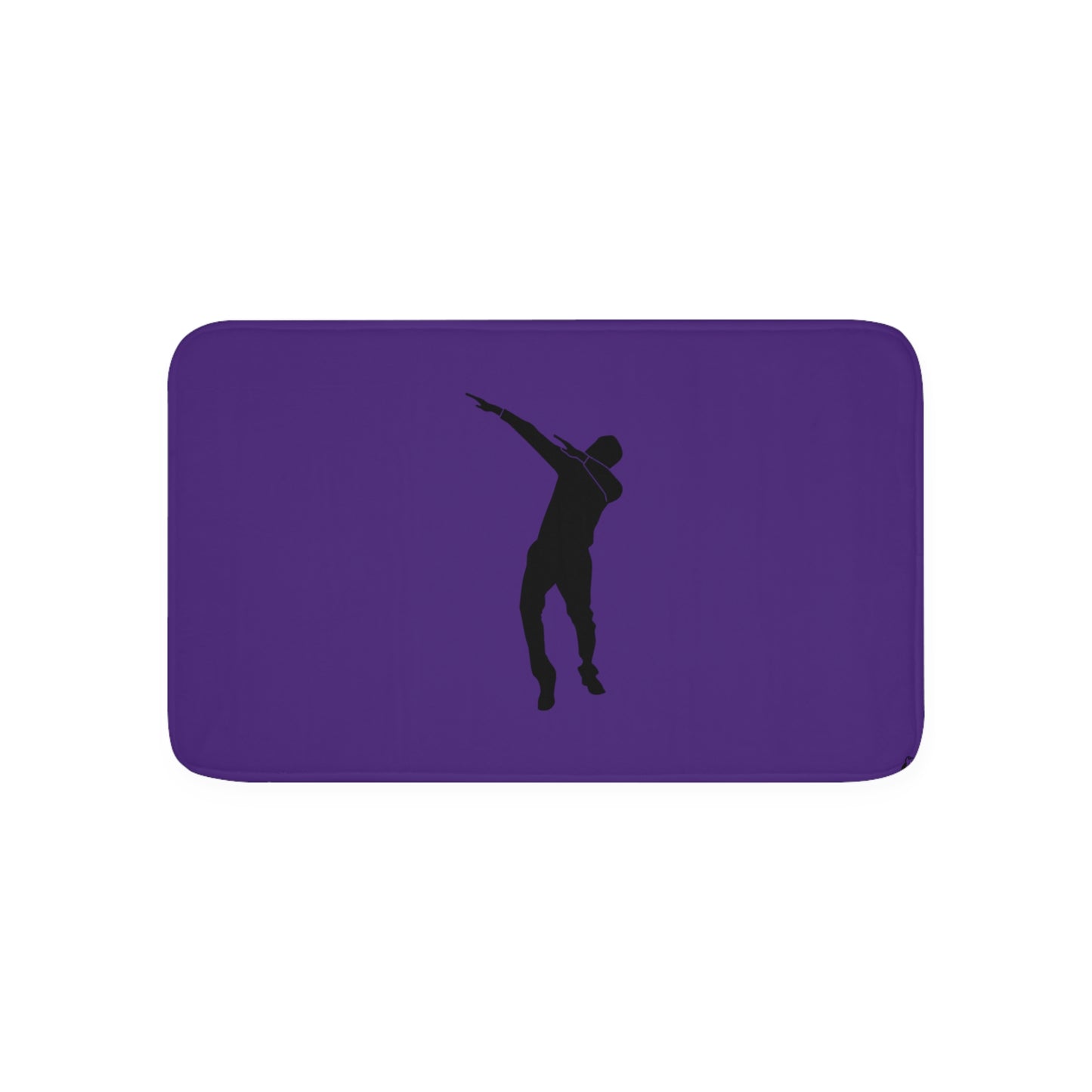 Memory Foam Bath Mat: Dance Purple