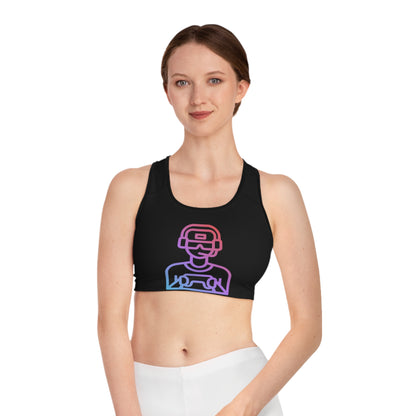 Sports Bra: Gaming Black