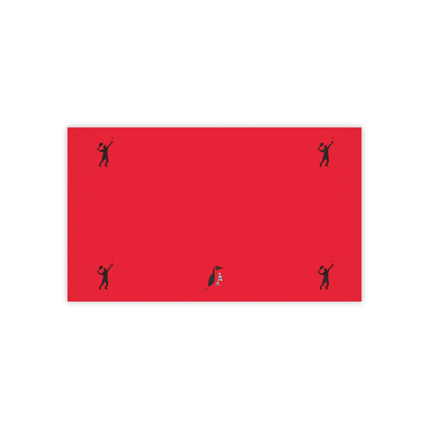 Post-it® Note Pads: Tennis Dark Red