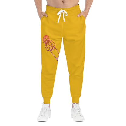 Athletic Joggers: Music Yellow