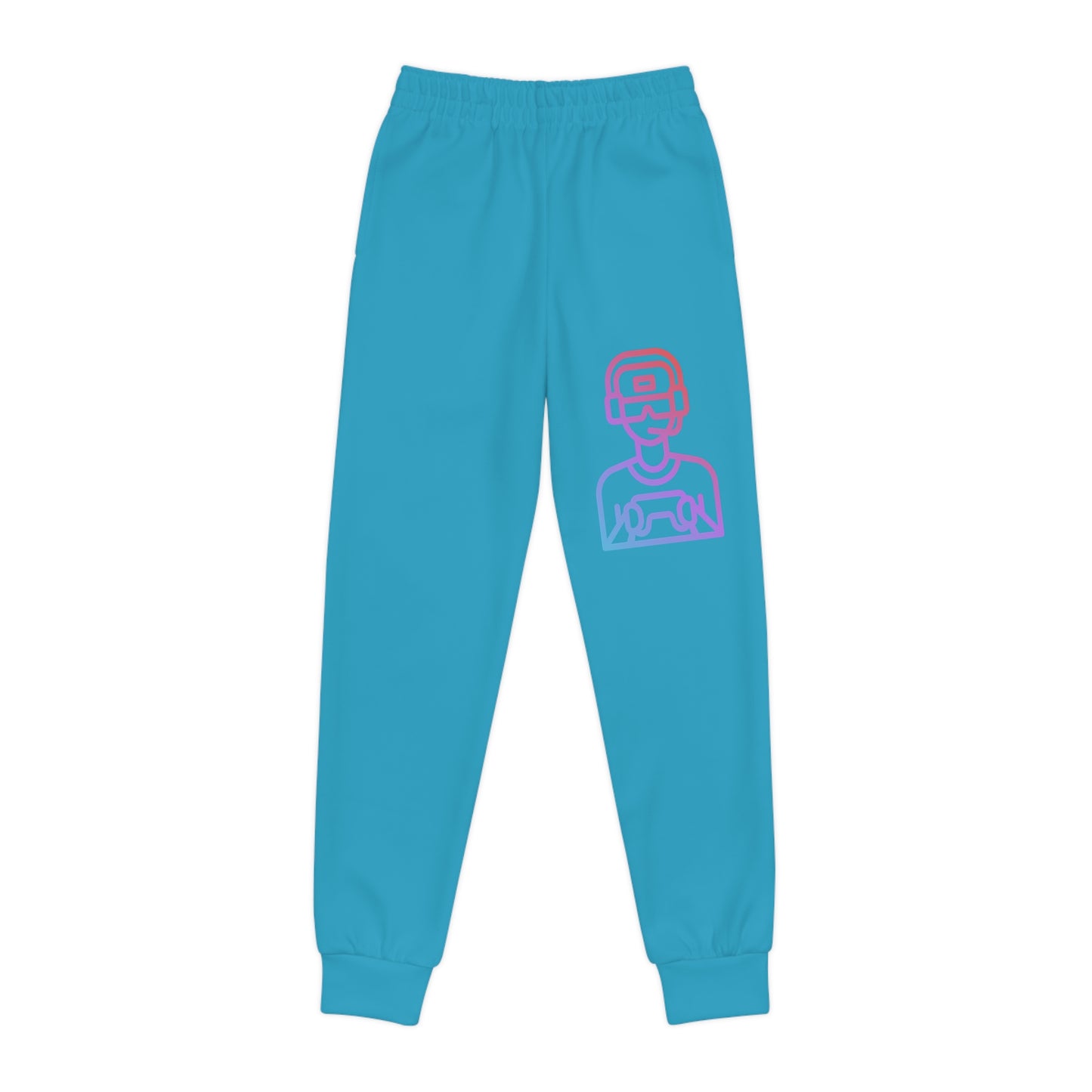 Youth Joggers: Gaming Turquoise