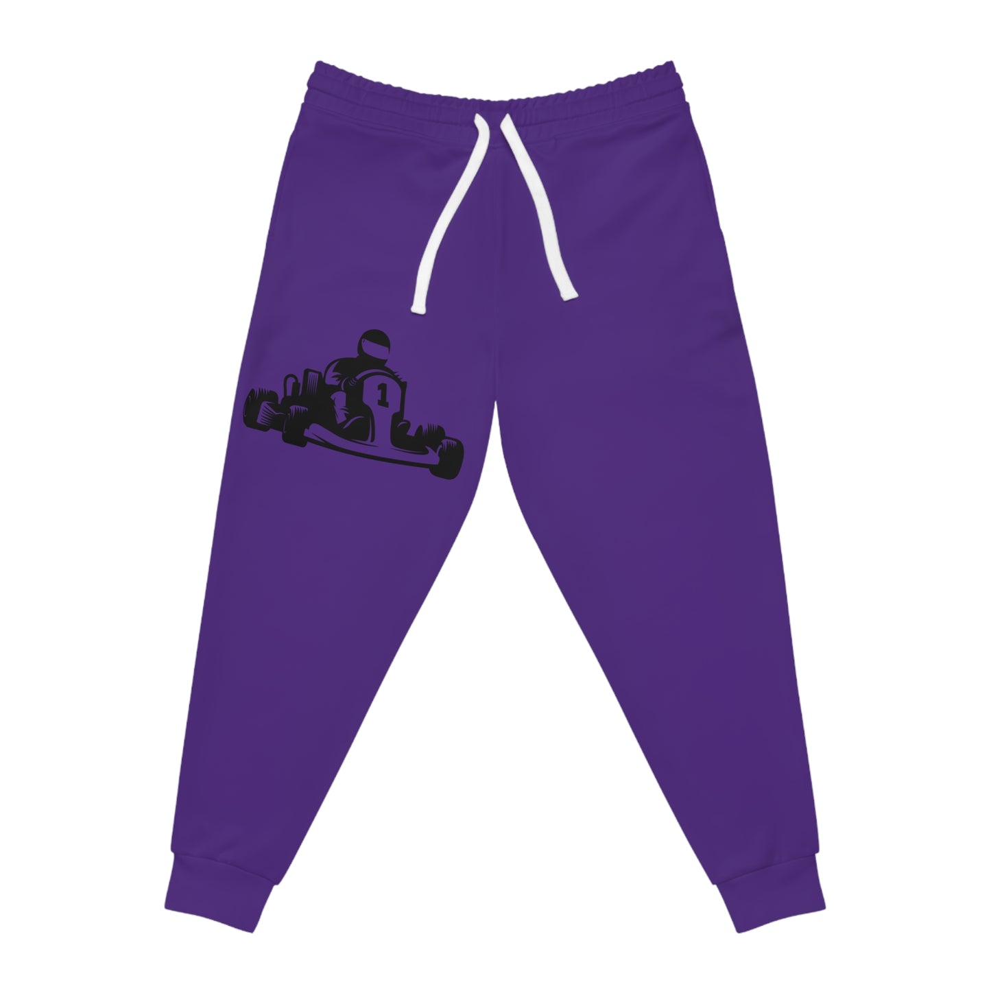 Athletic Joggers: Racing Purple