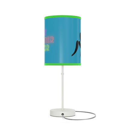 Lamp on a Stand, US|CA plug: Wrestling Turquoise