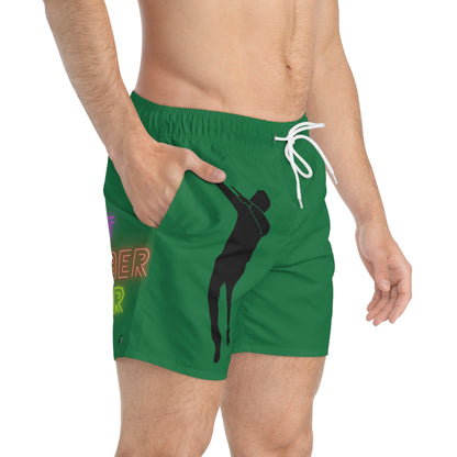 Swim Trunks: Dance Dark Green