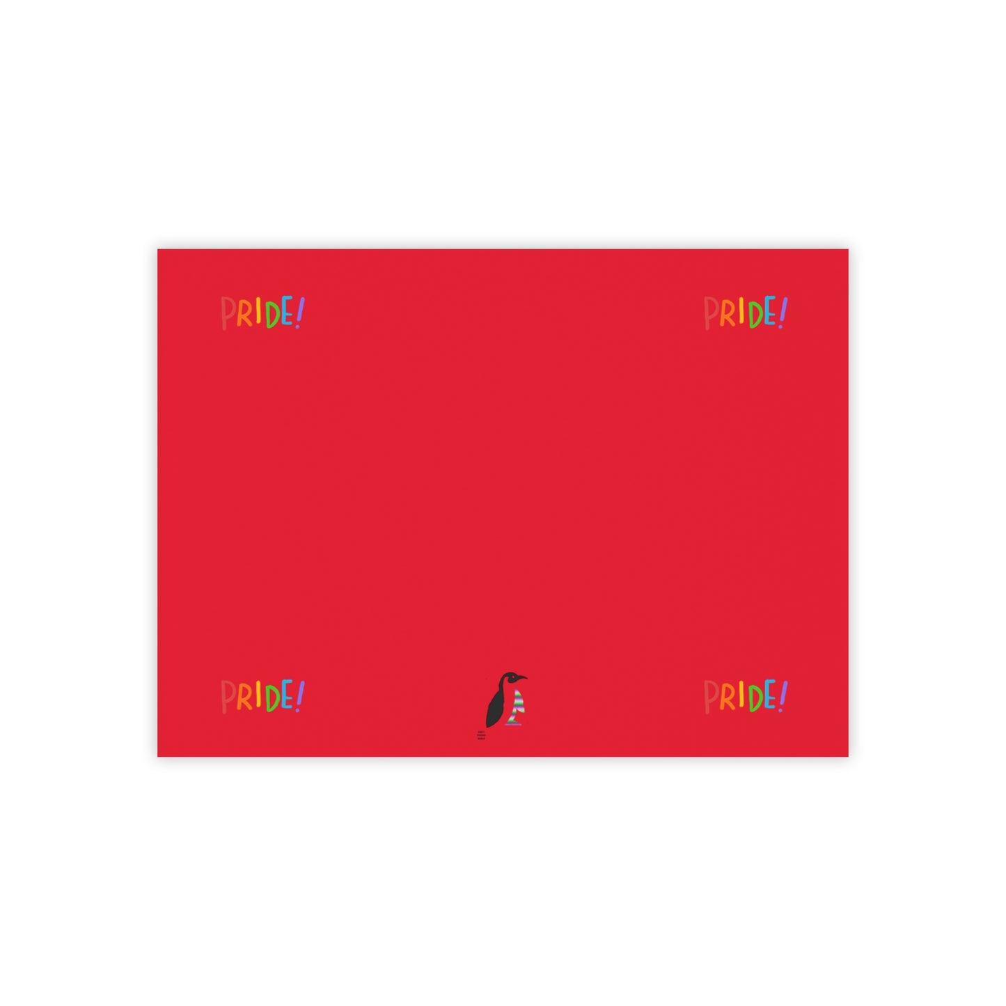 Post-it® Note Pads: LGBTQ Pride Dark Red