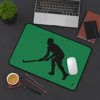 Desk Mat: Hockey Dark Green