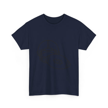 Heavy Cotton Tee: Football #3