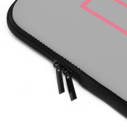 Laptop Sleeve: Fight Cancer Lite Grey