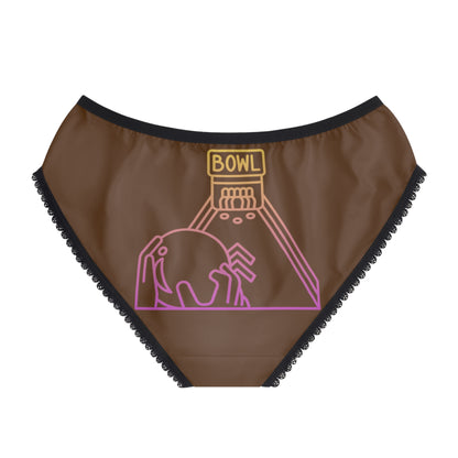 Women's Briefs: Bowling Brown