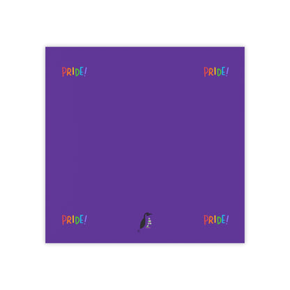 Post-it® Note Pads: LGBTQ Pride Purple