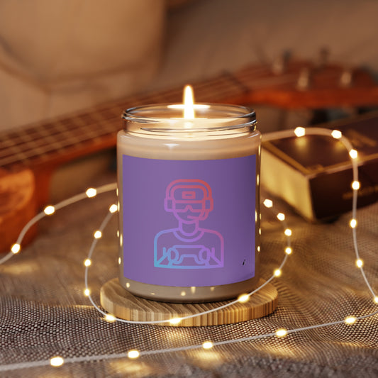 Scented Candle, 9oz: Gaming Lite Purple