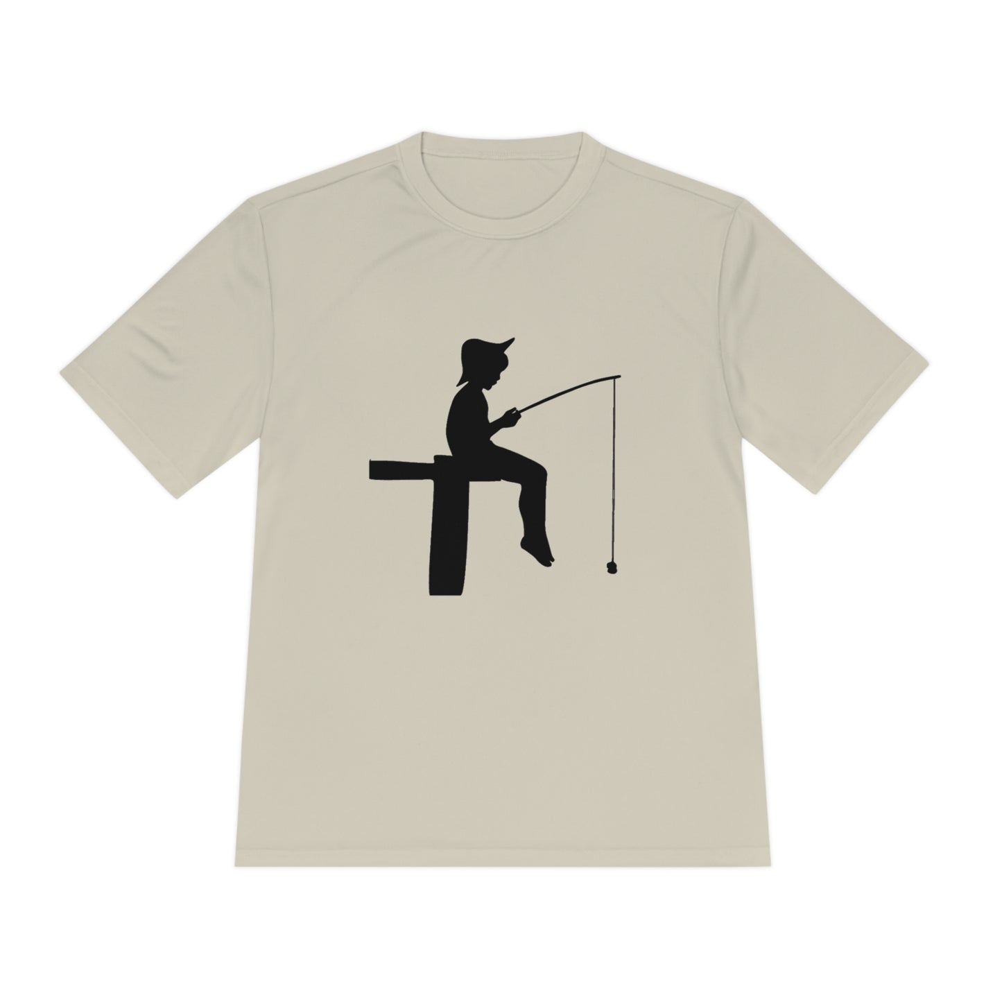 Moisture Wicking Tee: Fishing #1