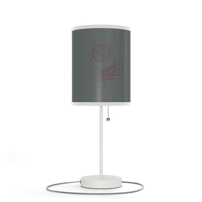 Lamp on a Stand, US|CA plug: Volleyball Dark Grey