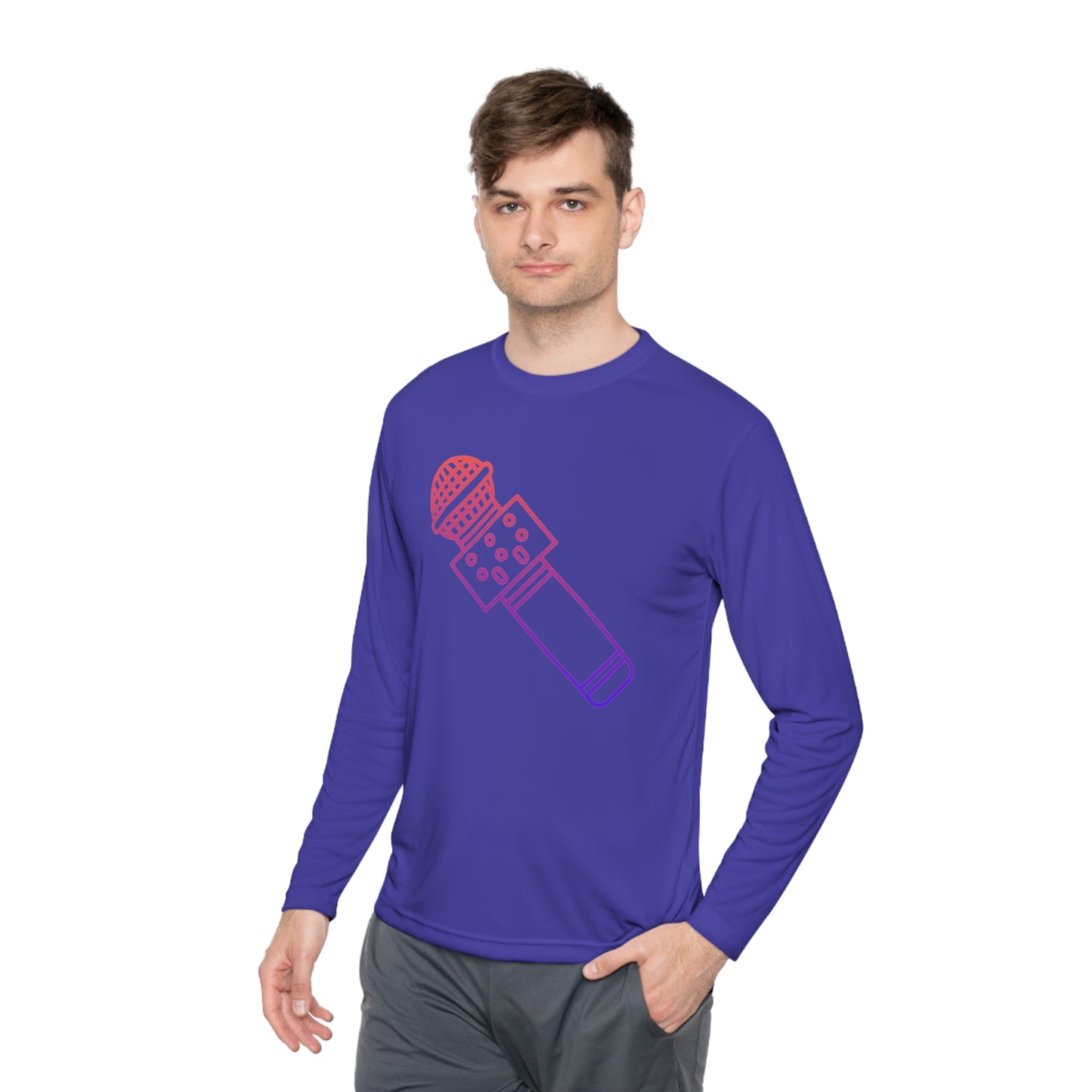 Lightweight Long Sleeve Tee: Music #2