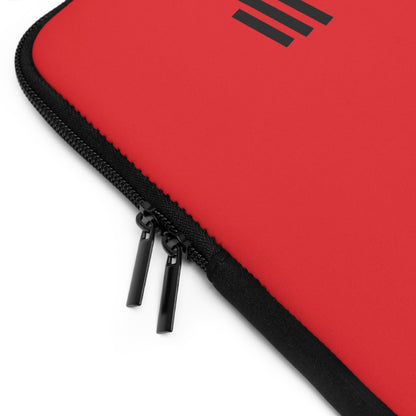 Laptop Sleeve: Weightlifting Red