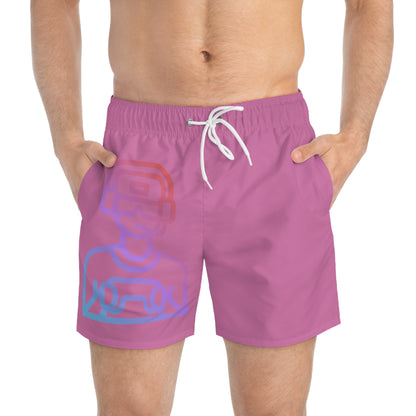 Swim Trunks: Gaming Lite Pink