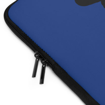 Laptop Sleeve: Basketball Dark Blue